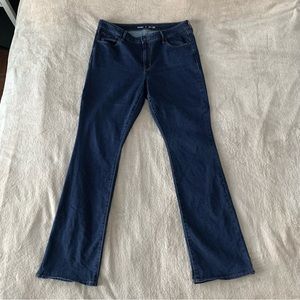 Old Navy Tall boot-cut jeans - dark blue denim